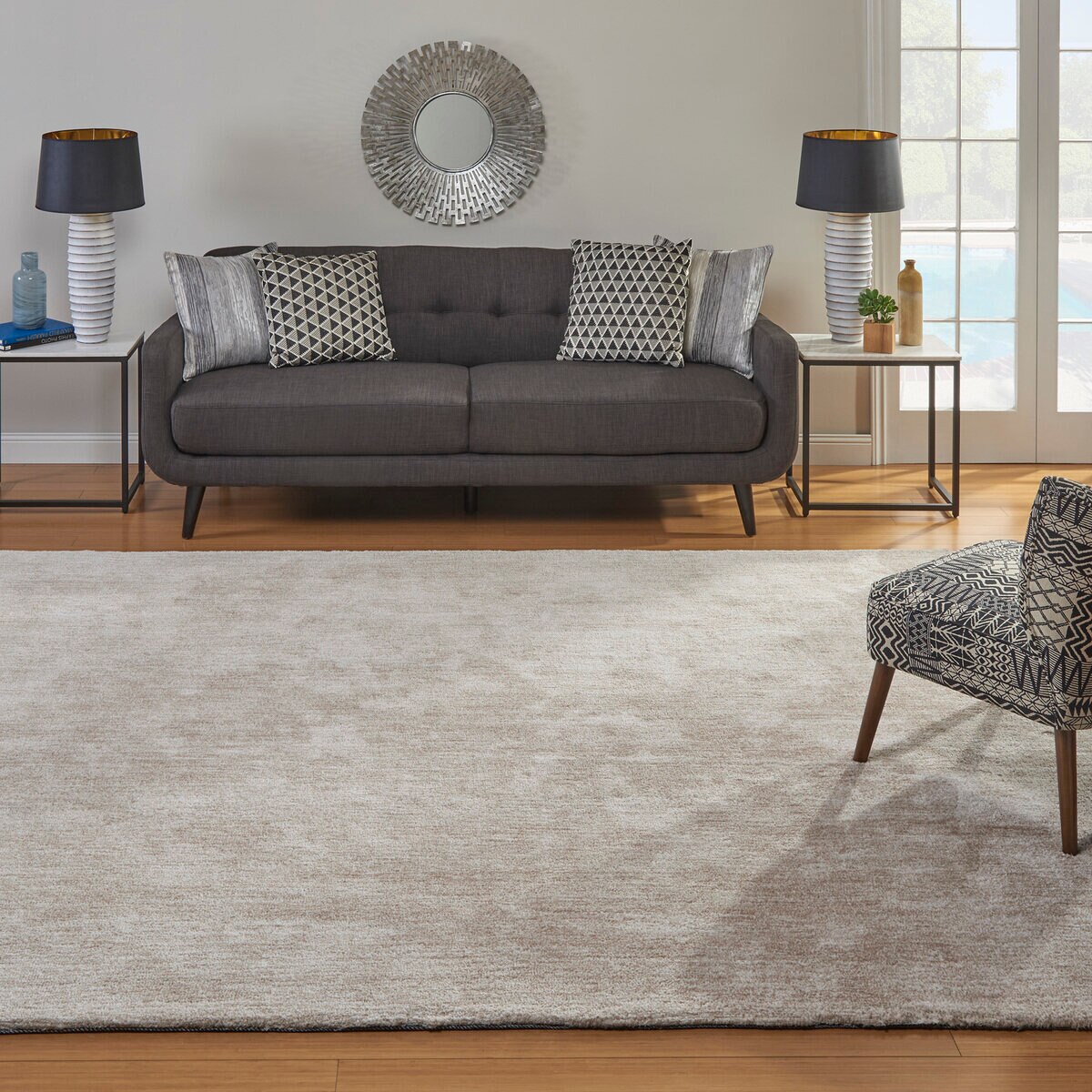 カルマ シャギーラグ 200 x 274cm オートミール | Costco Japan
