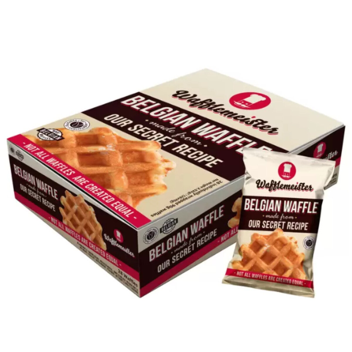 Wafflemeister ベルギーワッフル 28個入り