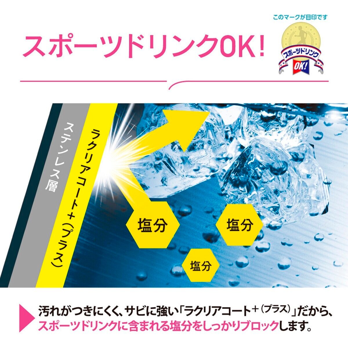 象印 ステンレス シームレスせんボトル SM-VA72-AM 720ml ミントブルー 象印 ステンレス シームレスせんボトル SM-VA72-AM 720ml ミントブルー