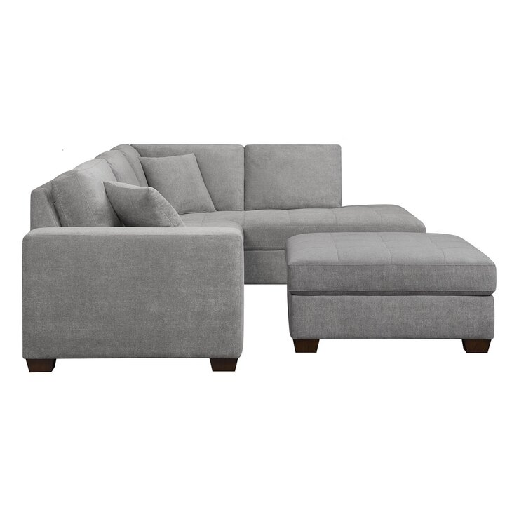 Thomasville MILES 布製 セクショナルソファ3ピース 収納オットマン付 Thomasville MILES 布製 セクショナルソファ3ピース 収納オットマン付