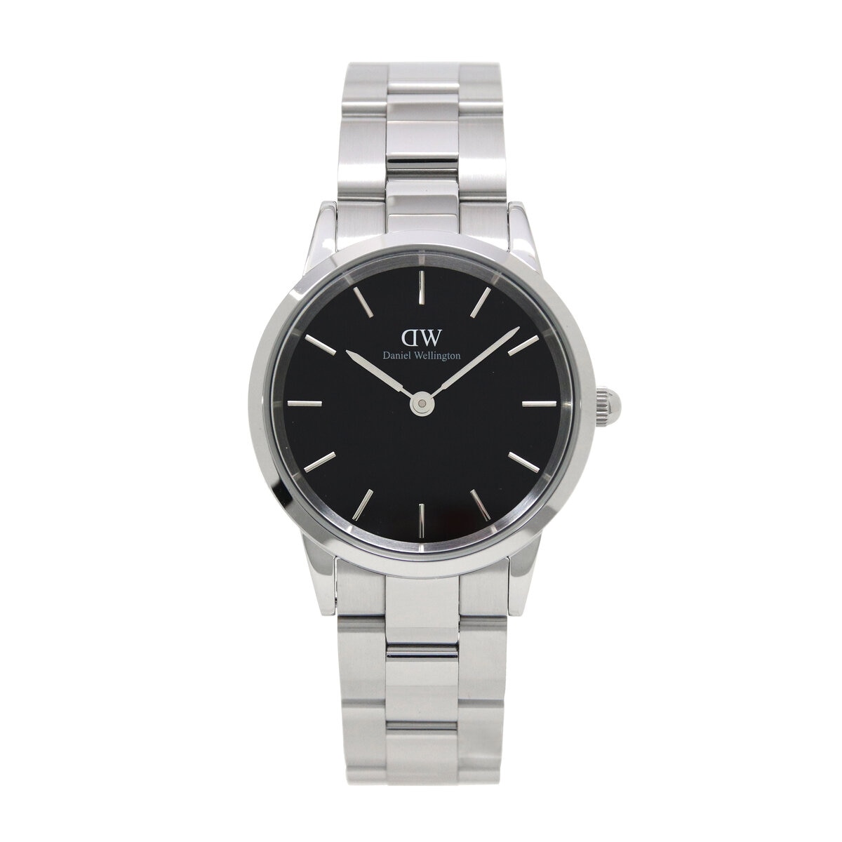 ダニエル ウェリントン アイコニック リンク DW00100206 シルバーｘブラック 32mm