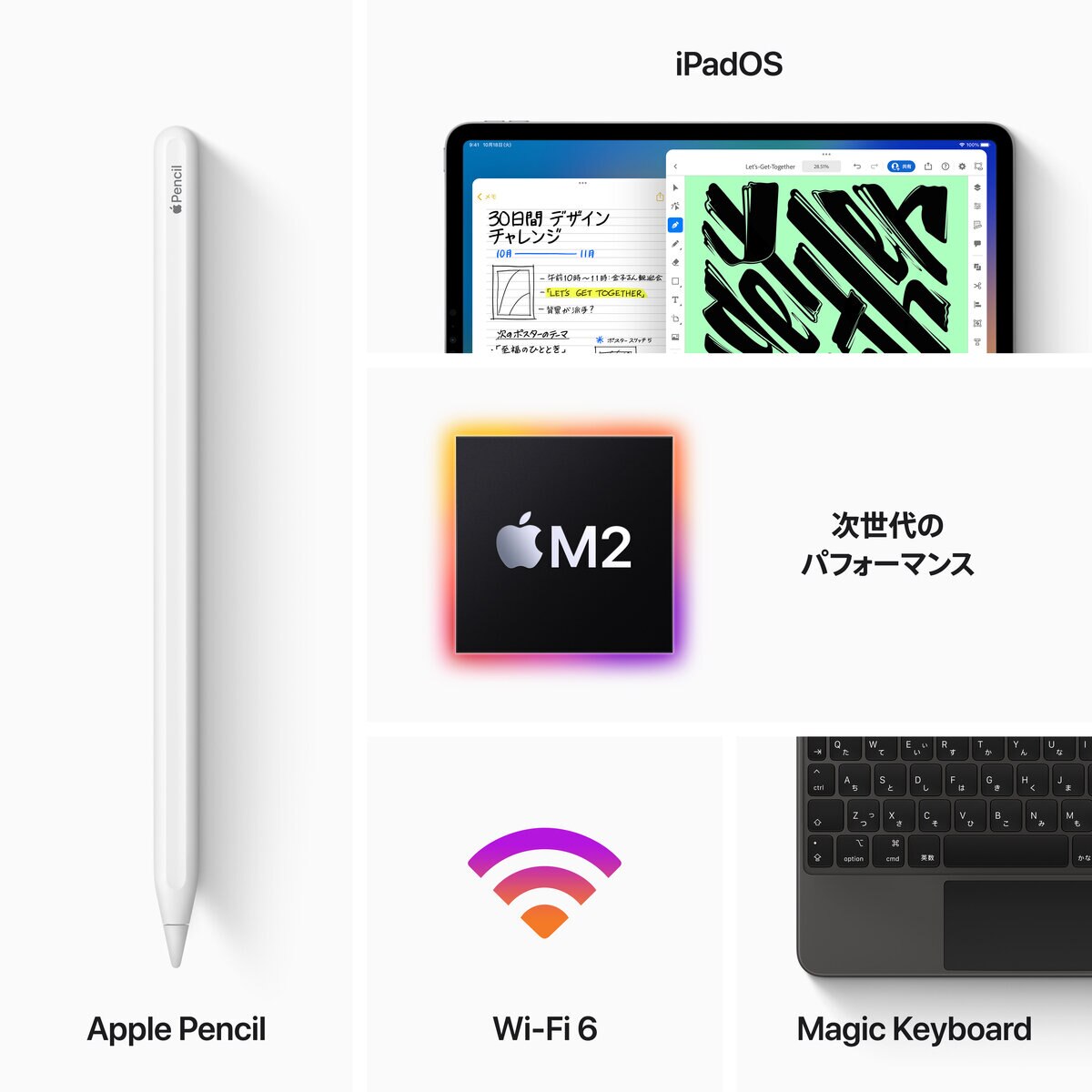 Apple iPad Pro (第6世代) 12.9インチ Wi-Fiモデル 128GB シルバー