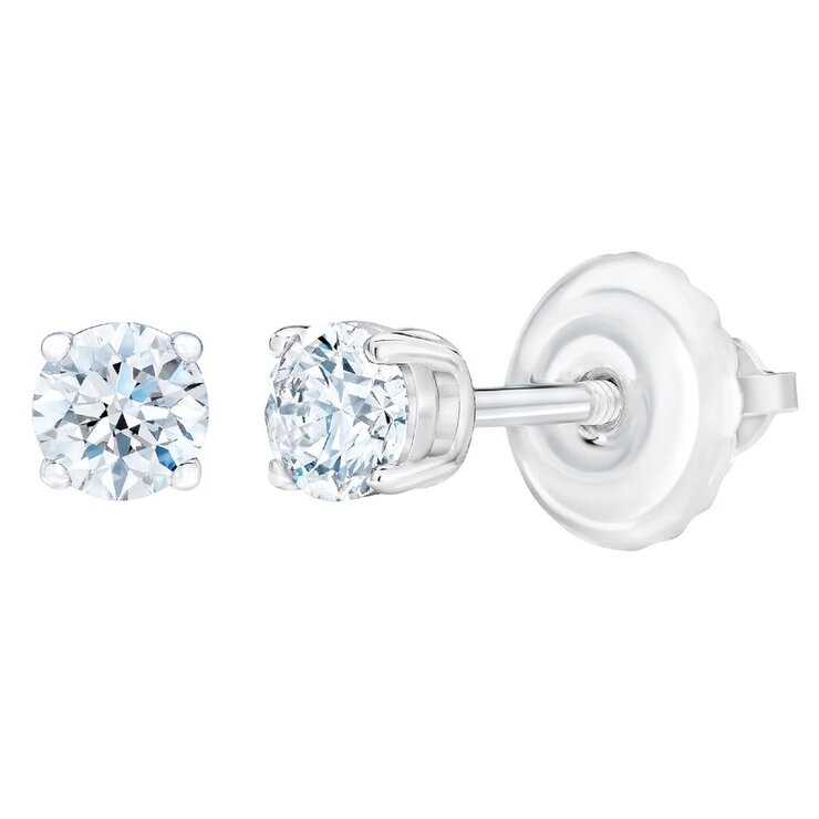 14K ホワイトゴールド 0.23カラット ダイヤモンド ピアス 14K ホワイトゴールド 0.23カラット ダイヤモンド ピアス