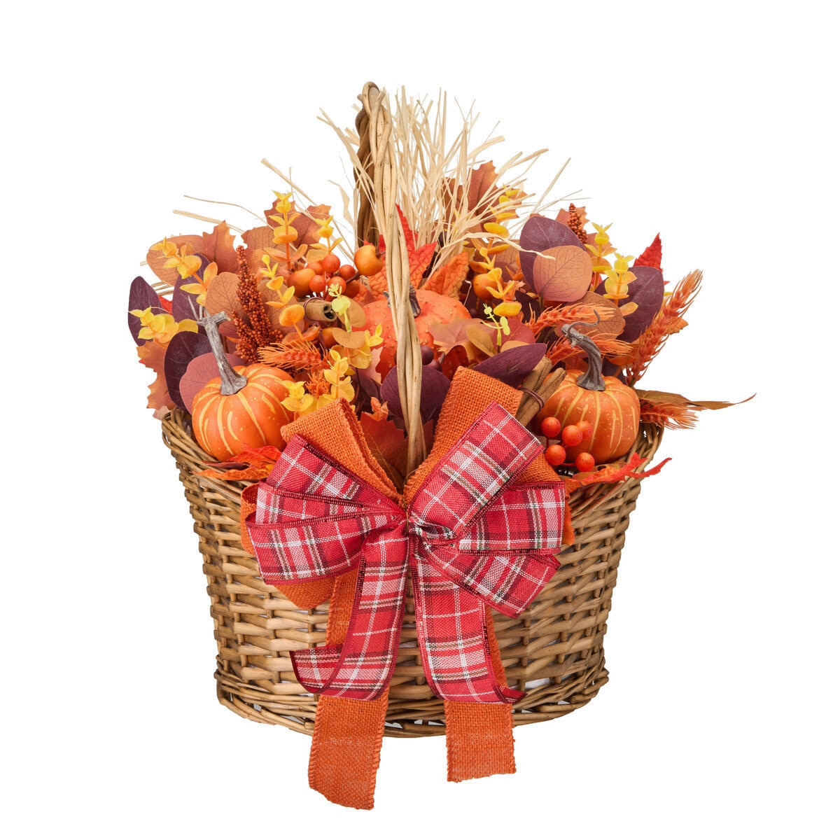 オータム アレンジメント バスケット