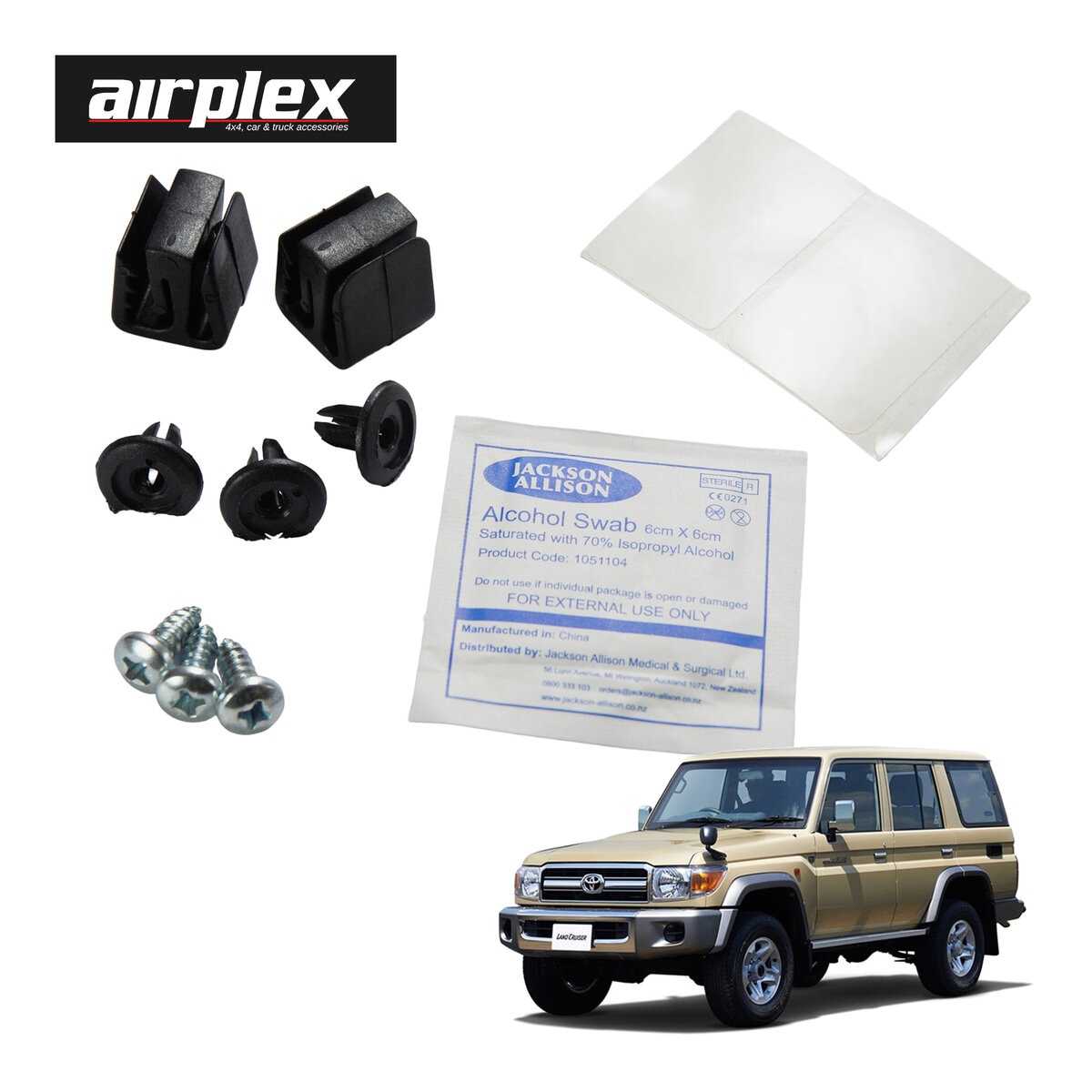 airplex トヨタ ランクル70 ランドクルーザー 70系 再販モデル 復刻車 バグガード スモーク