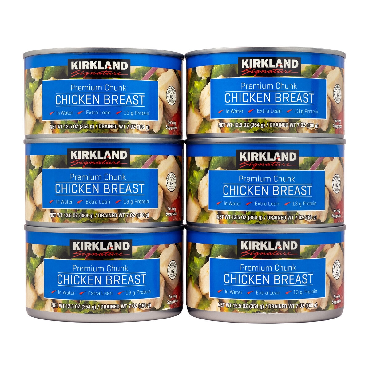 カークランドシグネチャー チキン缶 354g X 6 Costco Japan