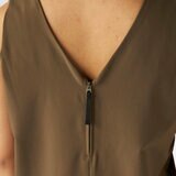 オーシャンパシフィック レディース 水着3点セット カーキ M