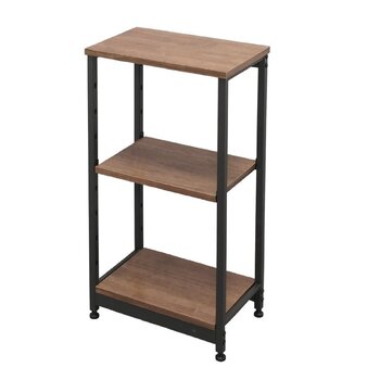 アイリスオーヤマ スチールウッドラック 幅42cm 3段 SWR-4280 251467