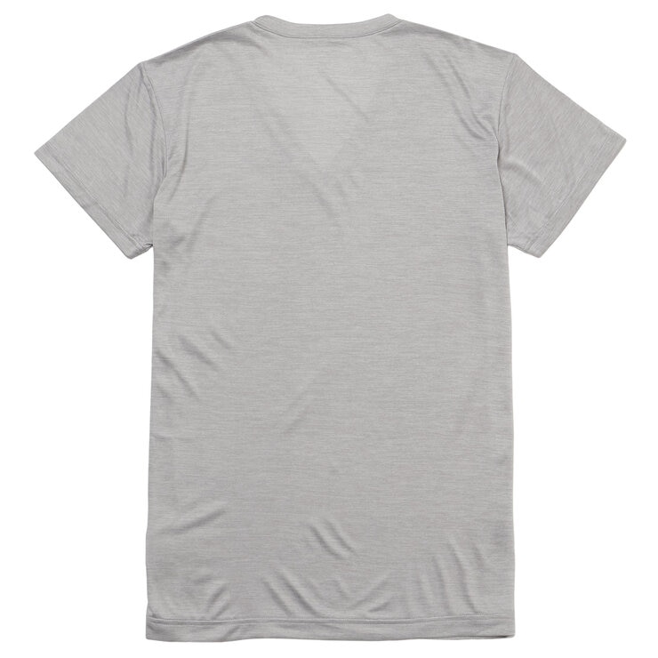 ミズノ メンズ Vネック Tシャツ 2枚組 グレー M