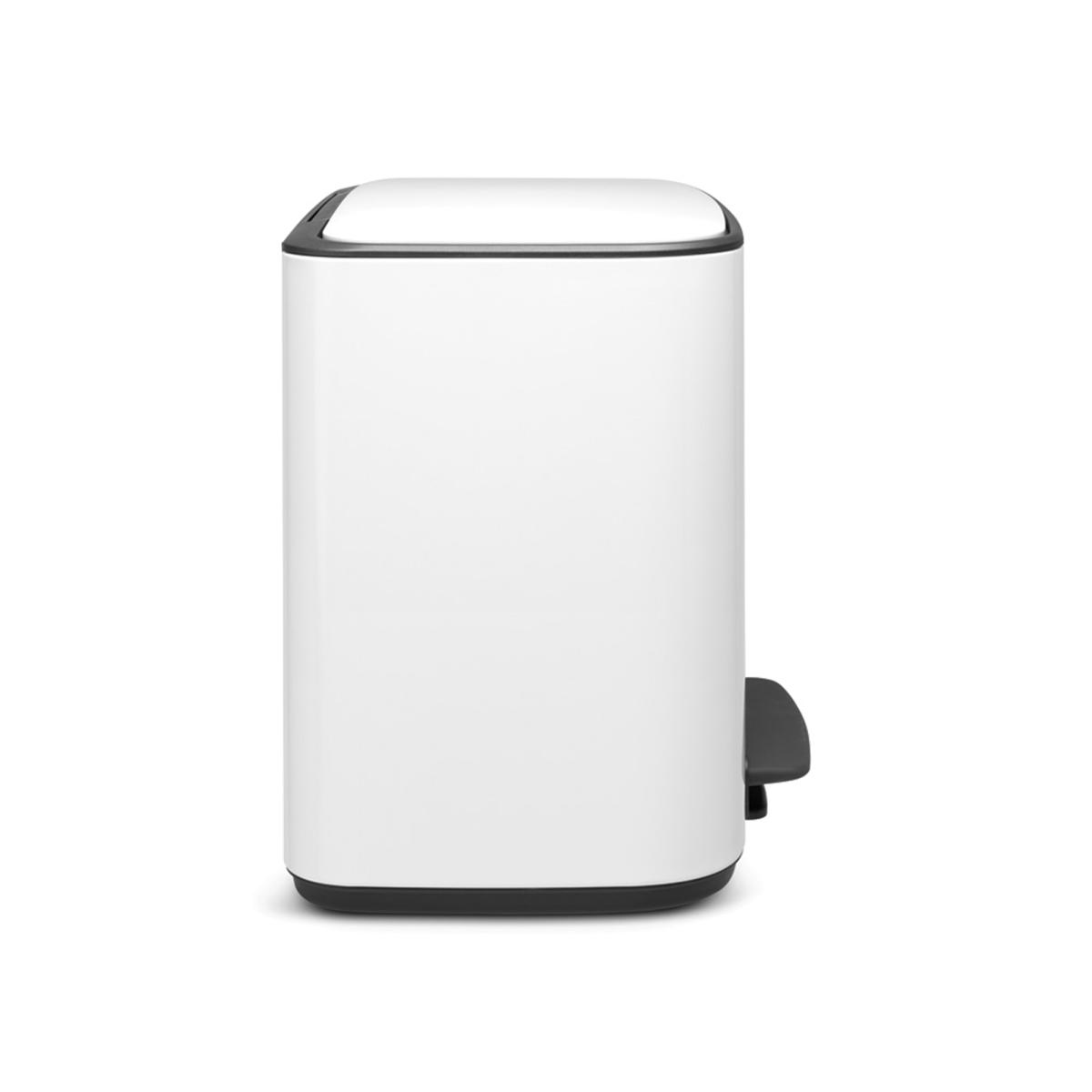 ブラバンシア ペダル式ごみ箱 11+23L 2分別 ホワイト 121142