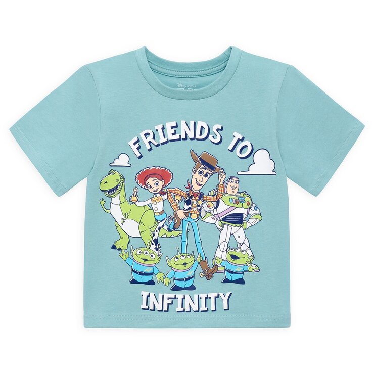 キャラクター キッズ 半袖 Tシャツ 4枚組 トイ・ストーリー 3T