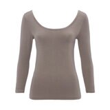 トリンプ・インターナショナル・ジャパン あったかインナー 2枚組 モカ/ブラック L