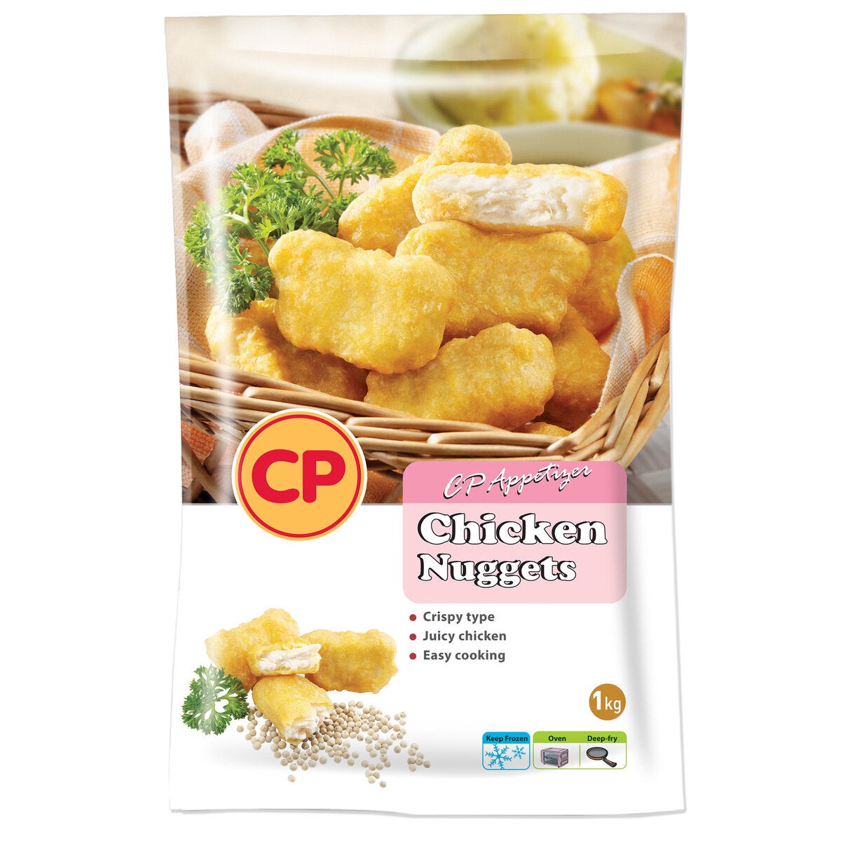 【冷凍】CP チキンナゲット1kg