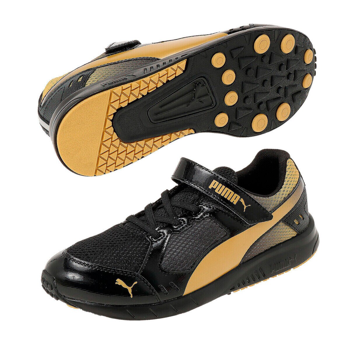 プーマ スピードモンスター V3 ブラック 19.0cm プーマ スピードモンスター V3 ブラック 19.0cm