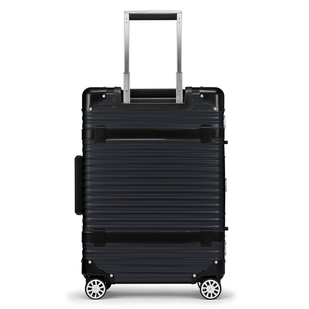 ランツォ スーツケース バイキング 24インチ 47L ブラック X ブラック