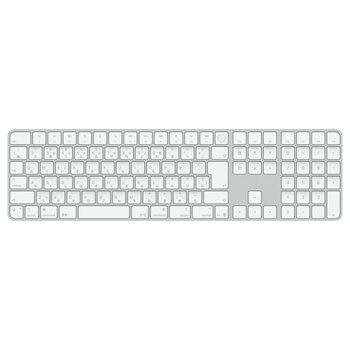 Apple シリコン搭載Macモデル用Touch ID搭載 Magic Keyboard/テンキー付き/USB-C/日本語 / ホワイト Apple シリコン搭載Macモデル用Touch ID搭載 Magic Keyboard/テンキー付き/USB-C/日本語 / ホワイト