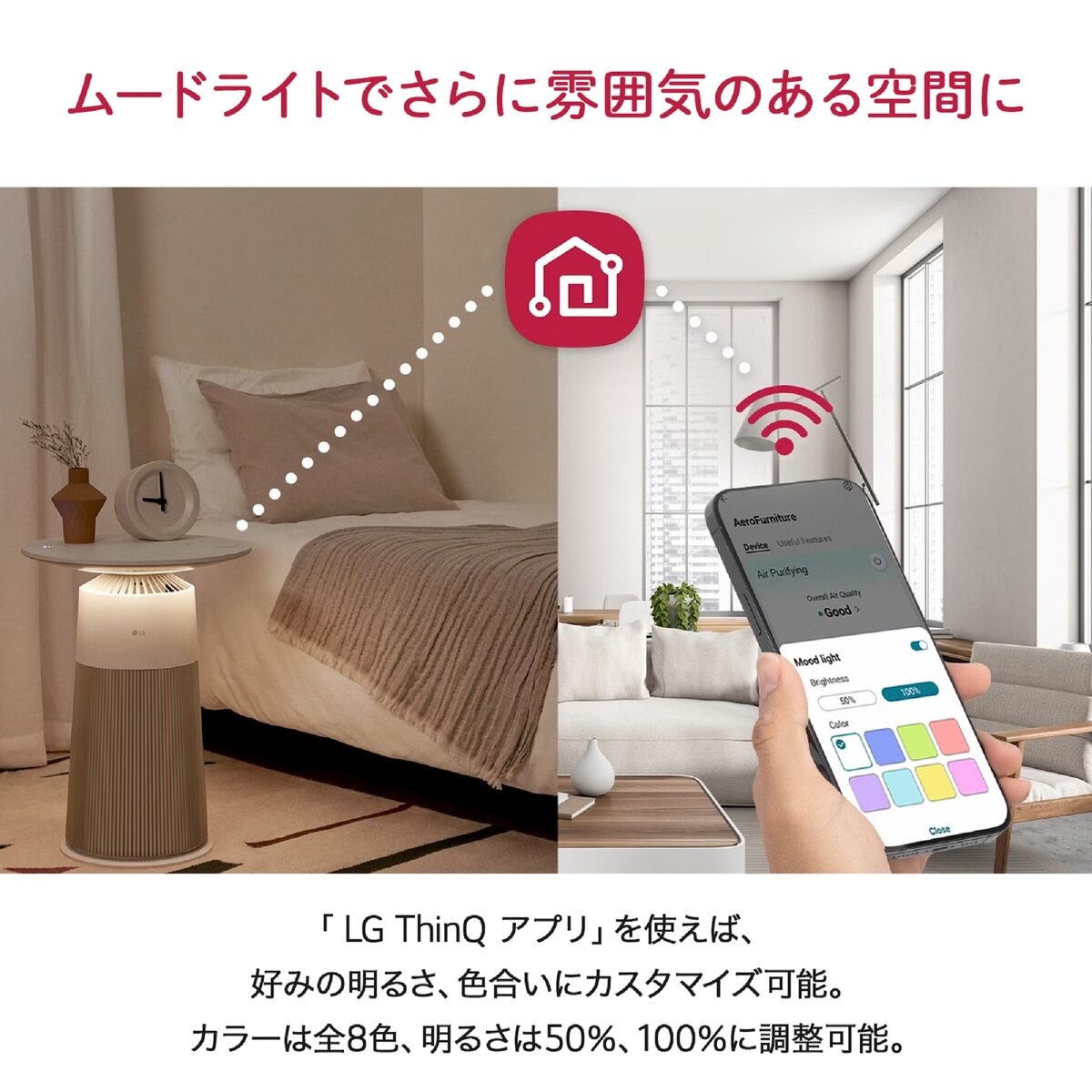 LG マルチ機能空気清浄機 PuriCare AeroFurniture