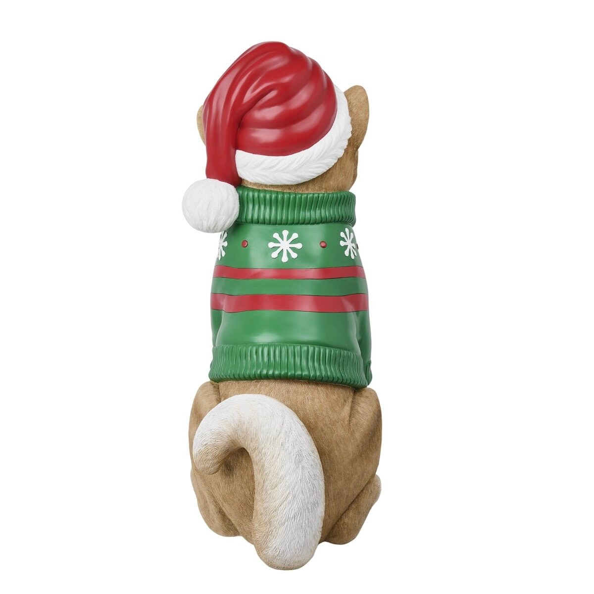 柴犬のクリスマス オブジェ 約66cm
