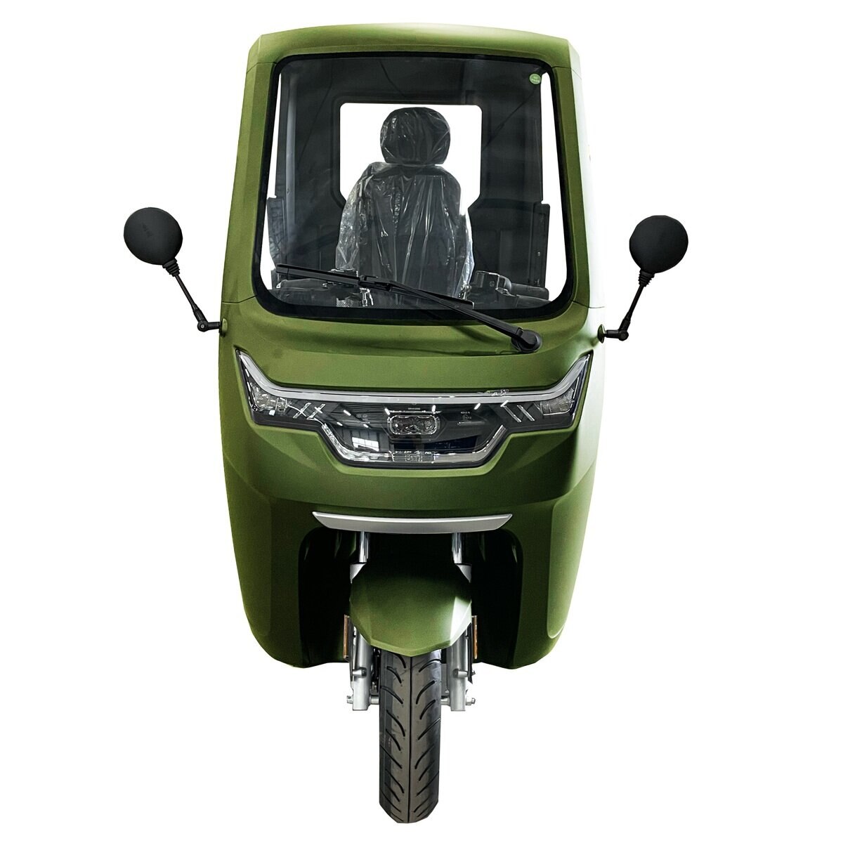 ビークルファン EV トゥクトゥク ダブルバッテリー モスグリーン