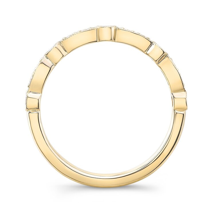 18K イエローゴールド 0.2カラット ダイヤモンド リング 18K イエローゴールド 0.2カラット ダイヤモンド リング