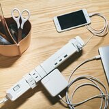 Fargo TAPKING T5 電源タップ USB PD65W 回転式 AC6個口 T5WH (ホワイト)