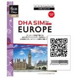 DHA eSIM ヨーロッパ42カ国対応/15日/6GB/DHA-SIM-214