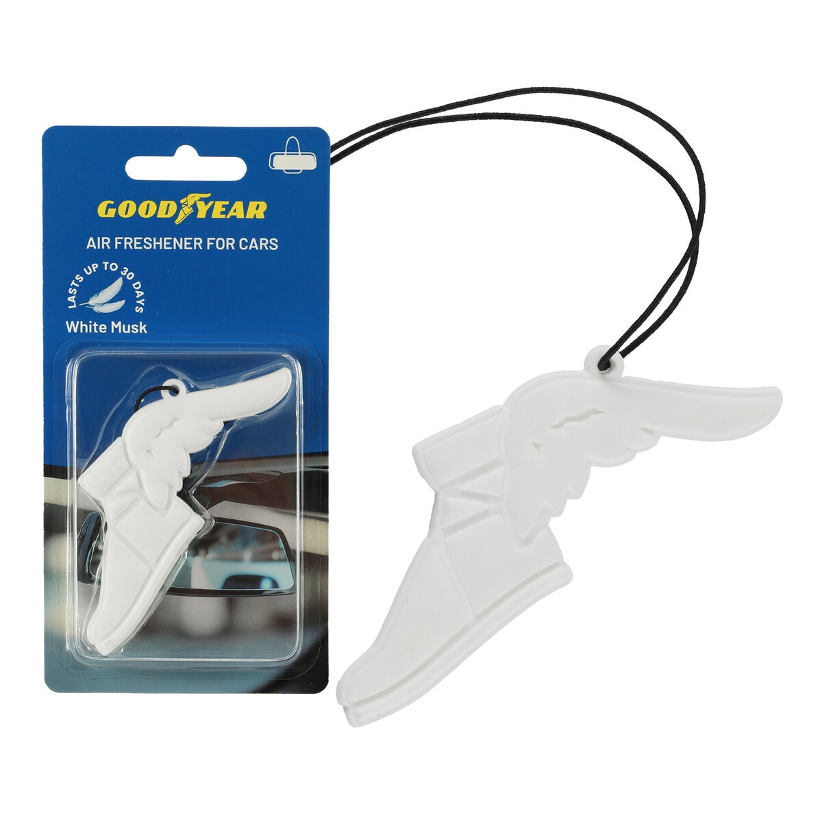 グッドイヤー エアフレッシュナー ホワイトムスク 1個