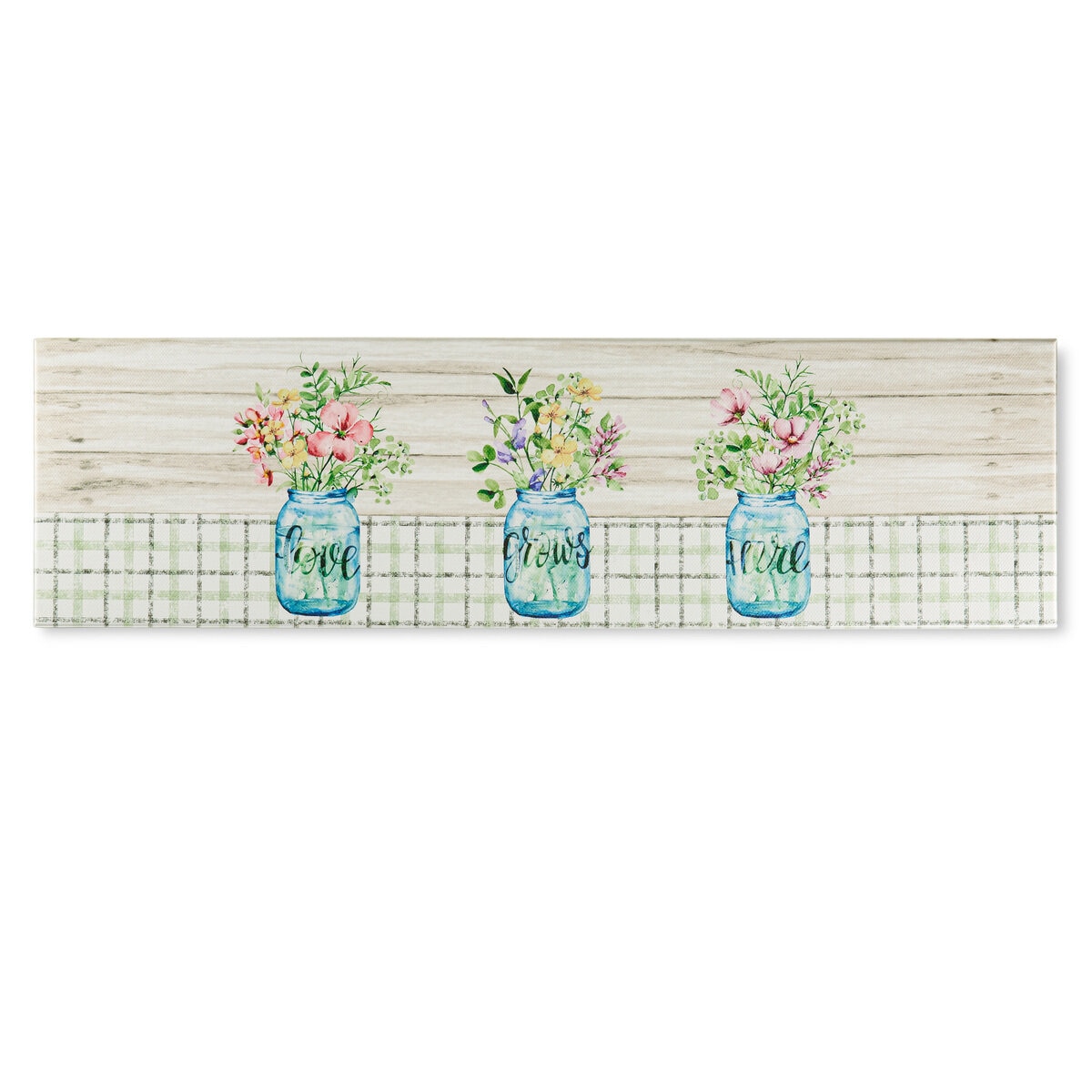 クッキングコンフォート キッチンマット 50cm x 180cm フラワー