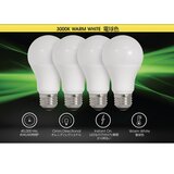 FEIT LED電球 60W E26口金 調光可能 電球色 4個