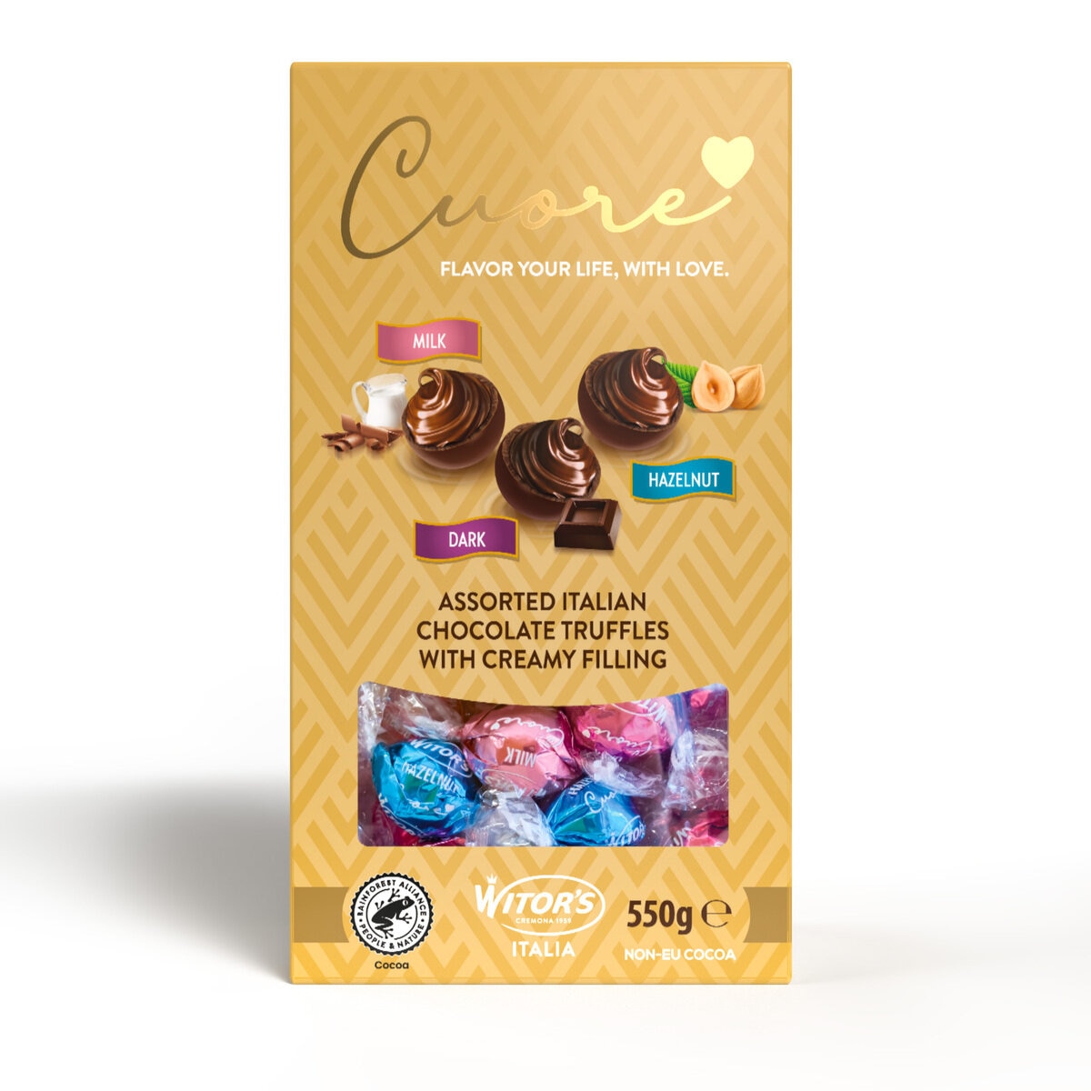 ウィターズ クオーレ イタリアン チョコレート550Ｇ