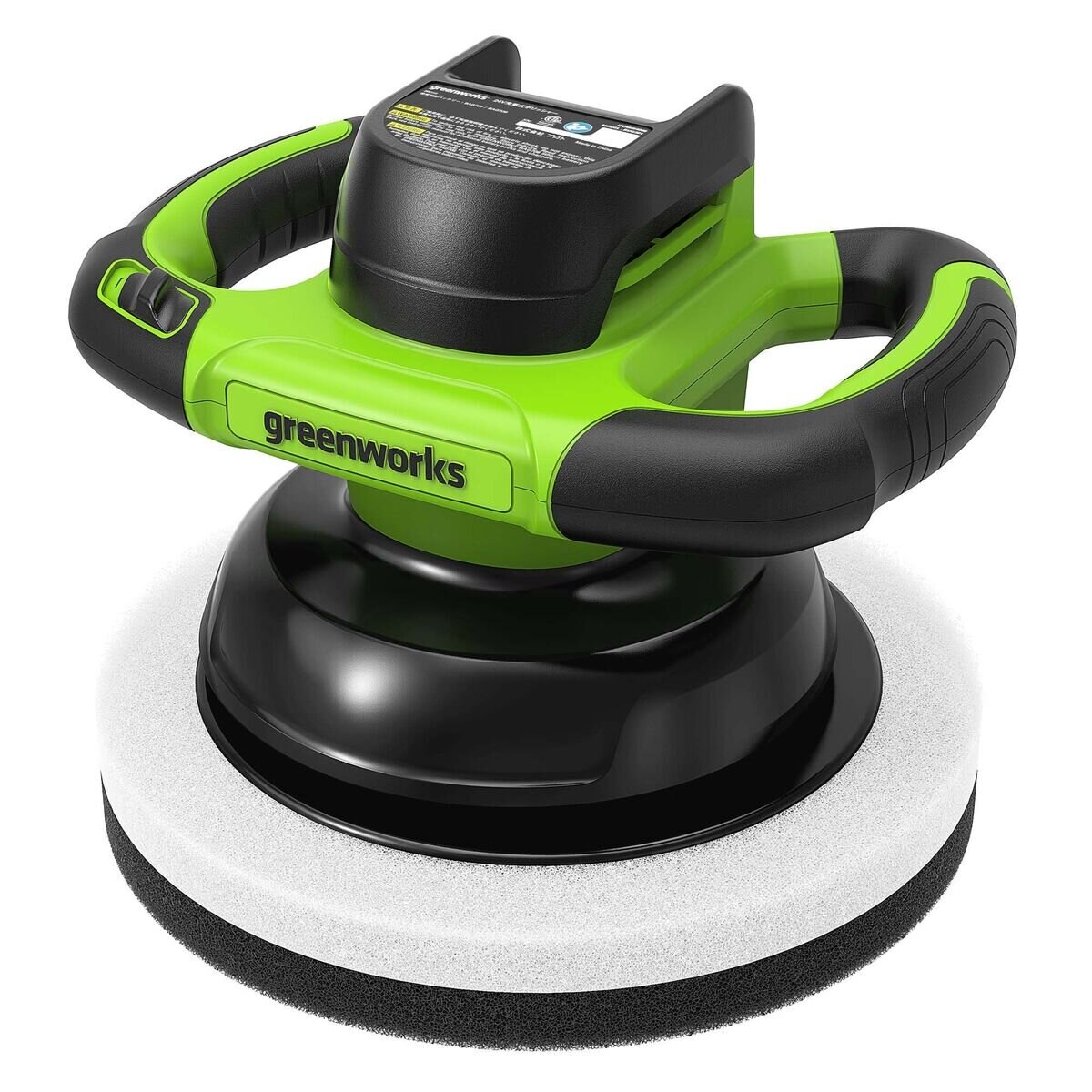 【2AHバッテリー同梱、充電器別売】Greenworks 24V 254mm (10") バファー