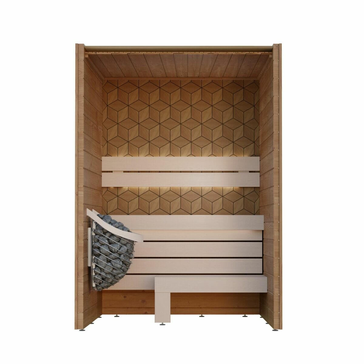 Saunature インドアサウナキャビン Como 2-150