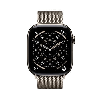Apple Watch S11 Cellular 46mmナチュラルチタニウムケース