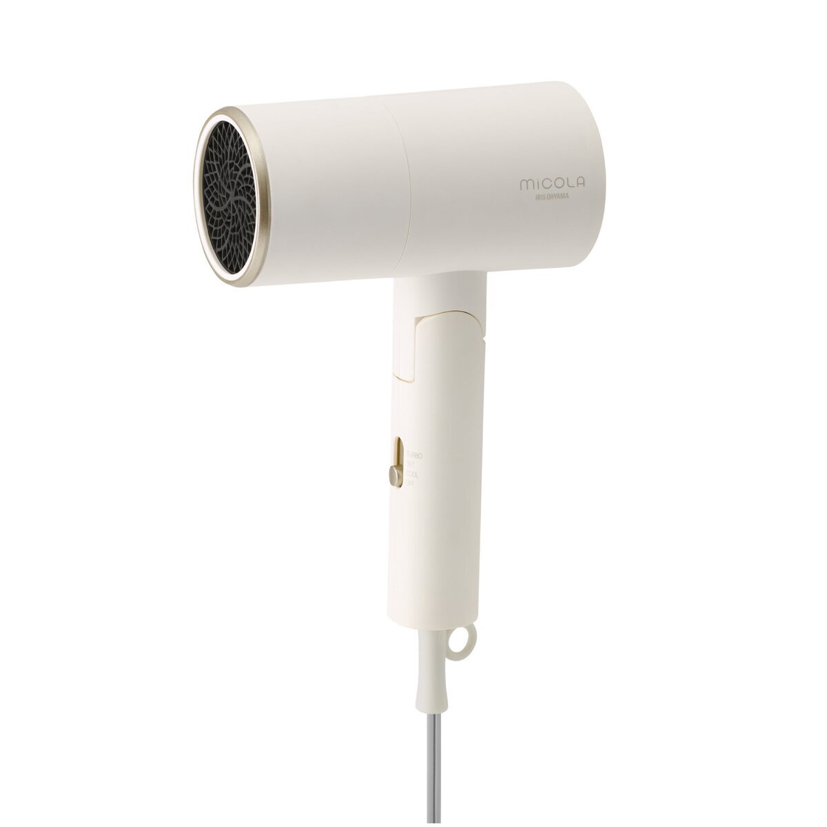 アイリスオーヤマ イオンドライヤー オフホワイト HDR-M201
