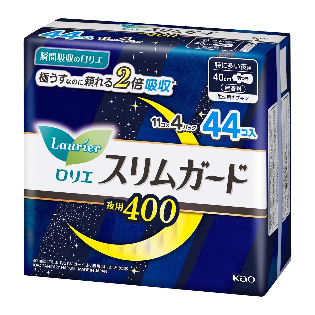 ロリエ スリムガード夜用 40cm 44個