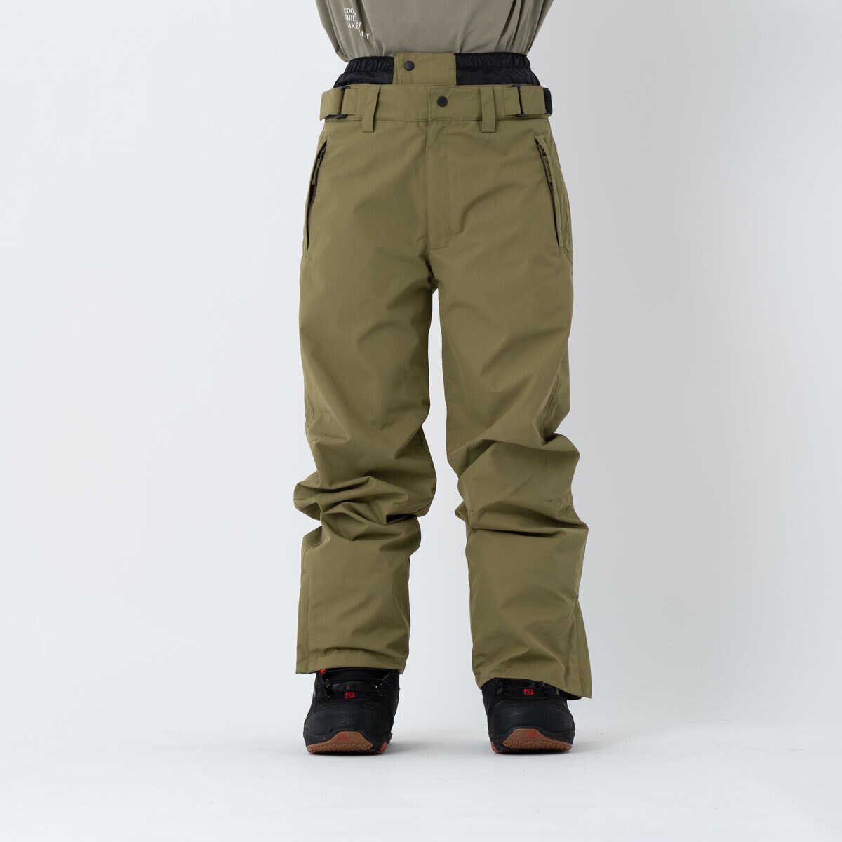 オーシャンパシフィック レディース スノー パンツ カーキ M