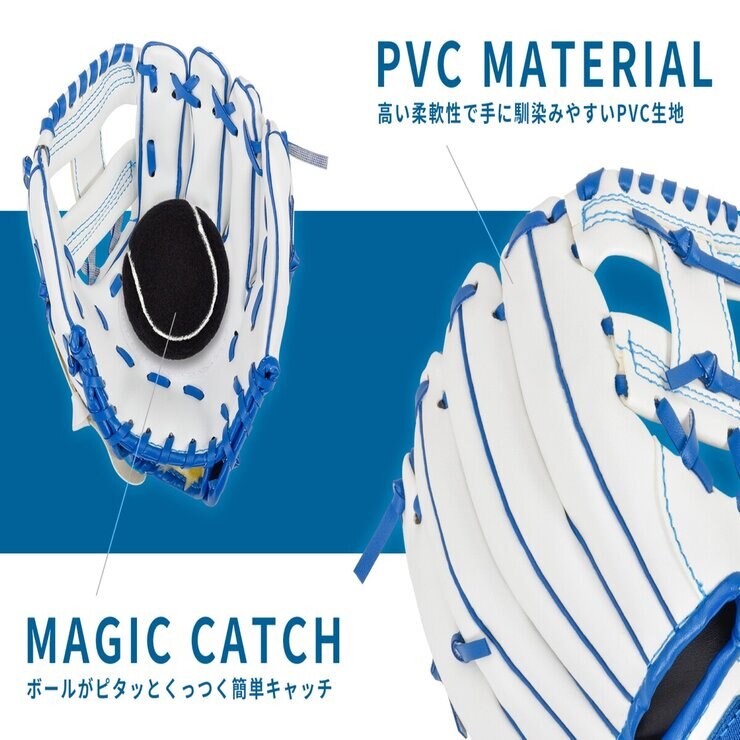 野球グローブ 幼児用 マジックキャッチ 8インチ 右投げ 柔らかいボール付 北海道日本ハムファイターズ 野球グローブ 幼児用 マジックキャッチ 8インチ 右投げ 柔らかいボール付 北海道日本ハムファイターズ