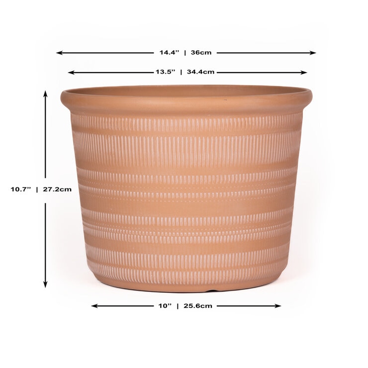 Trendspot Forum 樹脂製プランター 12寸 3個セット
