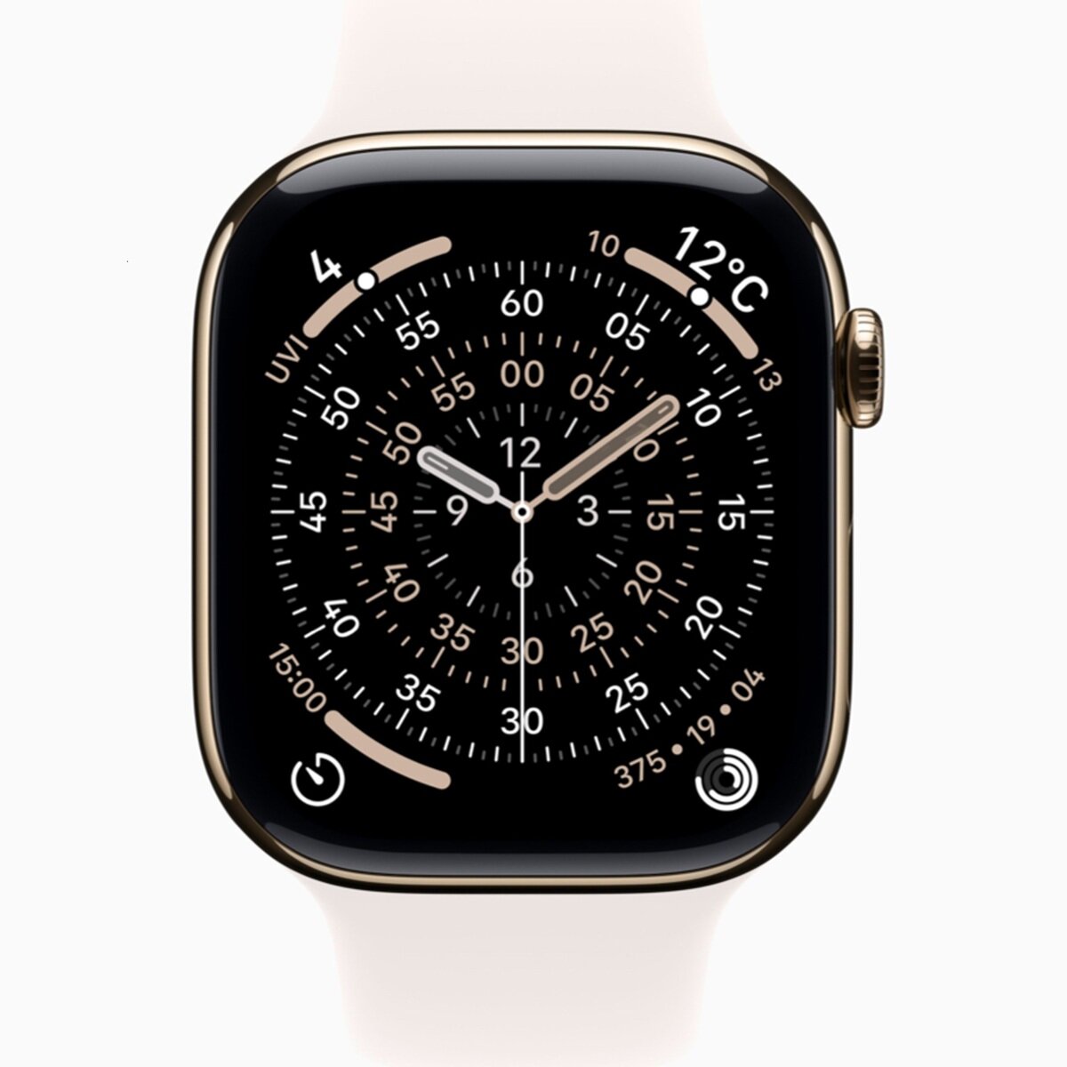 Apple Watch S11 Cellular 42mmゴールドチタニウムケース