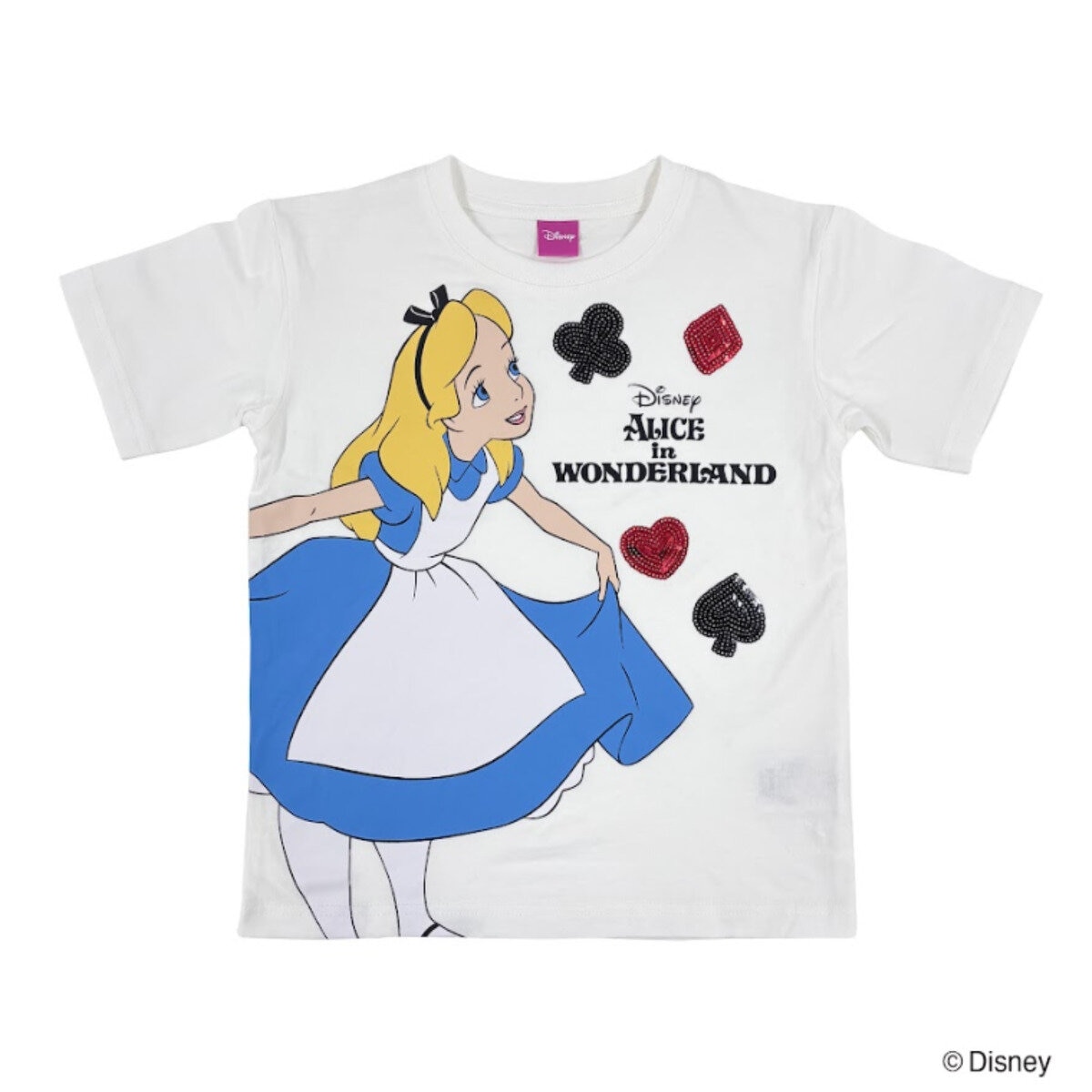 ディズニー / キッズ Tシャツ 2枚入り / アリス 120cm