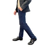 ボディワイルド メンズ ストレッチパンツ ネイビー L