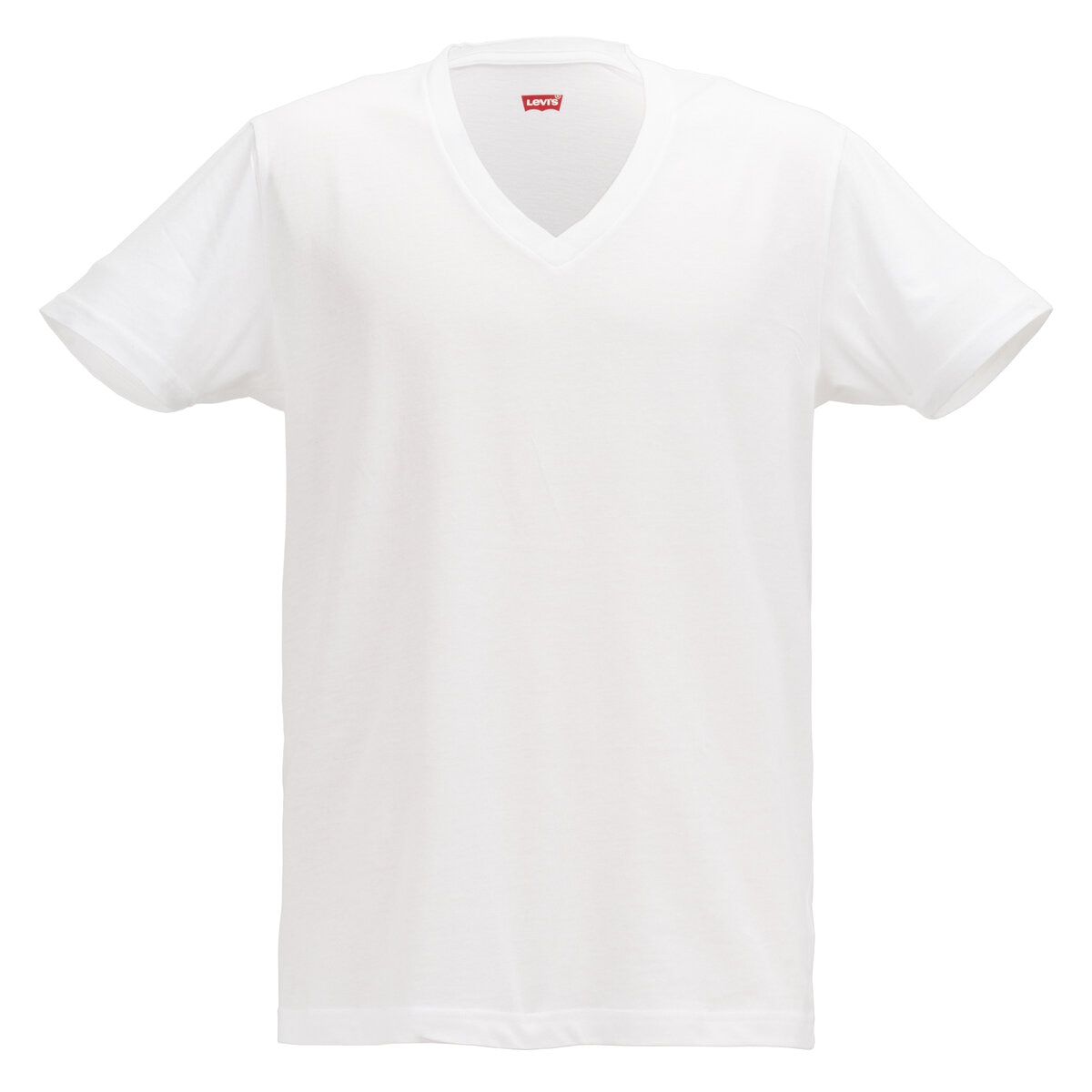 リーバイス メンズ Vネック Tシャツ 4枚組 ホワイト M
