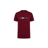 トミーヒルフィガー メンズ 半袖 Tシャツ ルージュ L