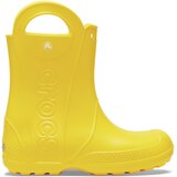 クロックス キッズ ハンドル イット レイン ブーツ イエロー J2/20cm