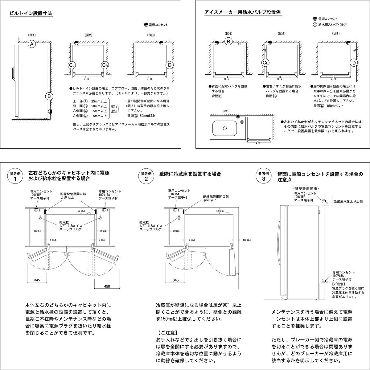 ワールプール 583L 冷蔵庫 WRS571CIHW