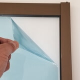 窓ガラス用透明遮熱シート ゼロシート 92 x 180 cm 2枚組 ZCS0182