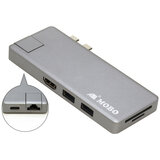 MOBO マルチポートドック Dual USB-C Dock + LAN