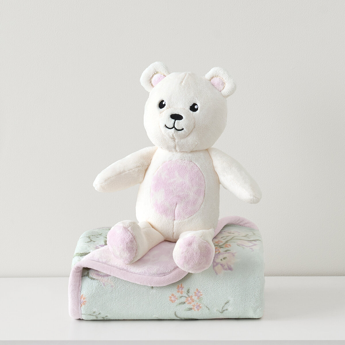 Honey Pod ベビーブランケット＆ぬいぐるみ パープル | Costco Japan