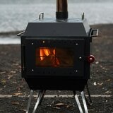 鎌倉天幕 薪ストーブ 焚火台 FIRE PIT-40 KTM-FP40 二次燃焼 一台三役