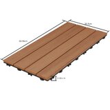 エレガンス プレミアム デッキタイル 30 x 60cm ５枚セット